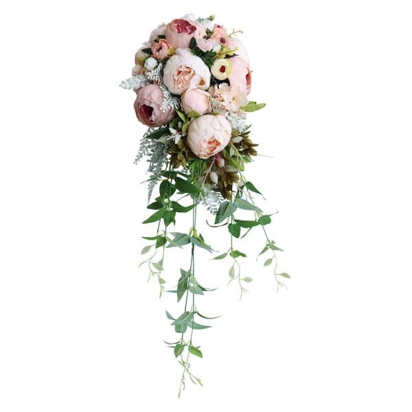 Vanndråpe Peon Bryllup Brudebukett Romantisk Brud Brudeholder Blomst