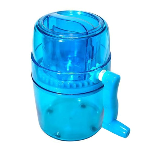 Manuell Ice Crusher Handvev Rakapparat för att göra drycker Hushållssnökotte eller Slushies Fine Chips Snow Cone Maker