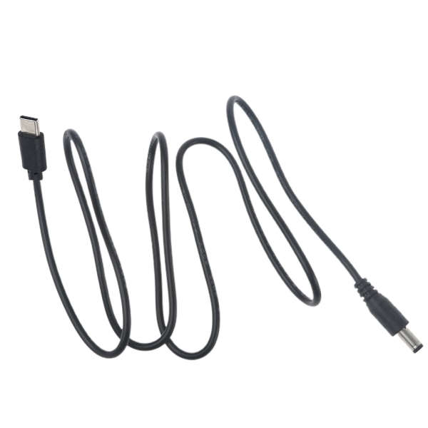 USB till DC 5,5 x 2,1 mm power , 3,3 fot fatuttag med mittstift positiv laddarsladd för LED och kringutrustning