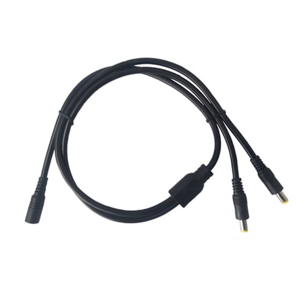 Power Splitter-kabel 1 hona till 2/3/4/5/8/10 hane DC5,5 mm x 2,1 mm splitterförlängningskabel för CCTV-säkerhetskamera One for four