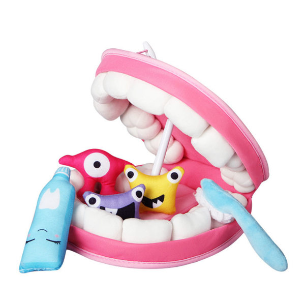Söt för Creative Baby Lär Borsta Tänder Plysch Barntänder Leksaker Set  Låtsas för 1bba | Fyndiq