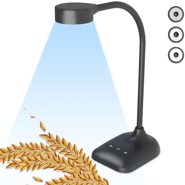 Justerbart USB-dokumentkamera med LED-lys til online undervisning webcam