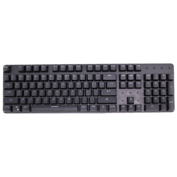104st/ set Universal Mekaniskt Tangentbord Keyboard Ergonomisk bakgrundsbelyst för Key Cap Keycaps för Cherry MX Mechanical Keyboard Black