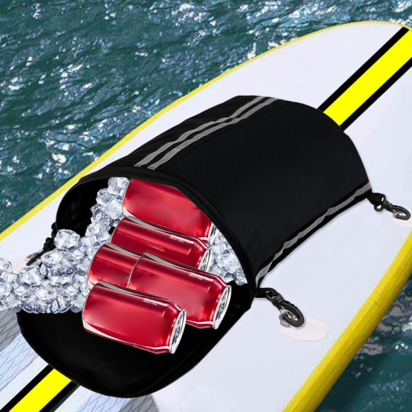 Cover Väska Dragkedja Båt Kanot Rafting Stand Up Paddle Board Förvaring Torrväska Vattentät Kajaktäckspåse