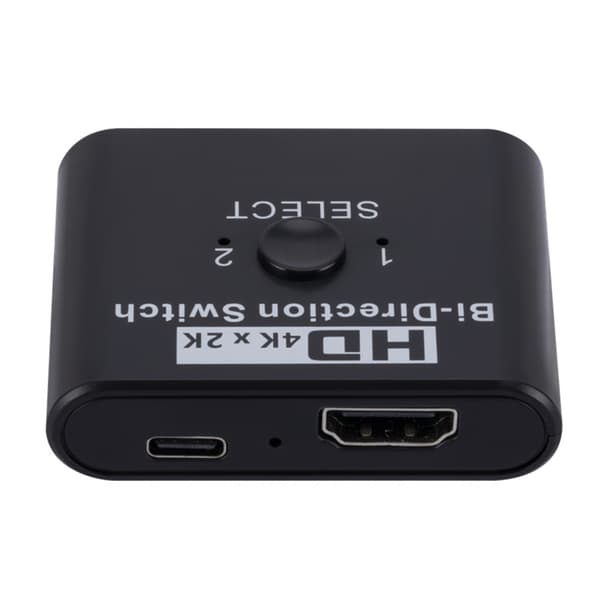 BiDirectionel Switcher Skifter problemfrit mellem enheder med LED-lys