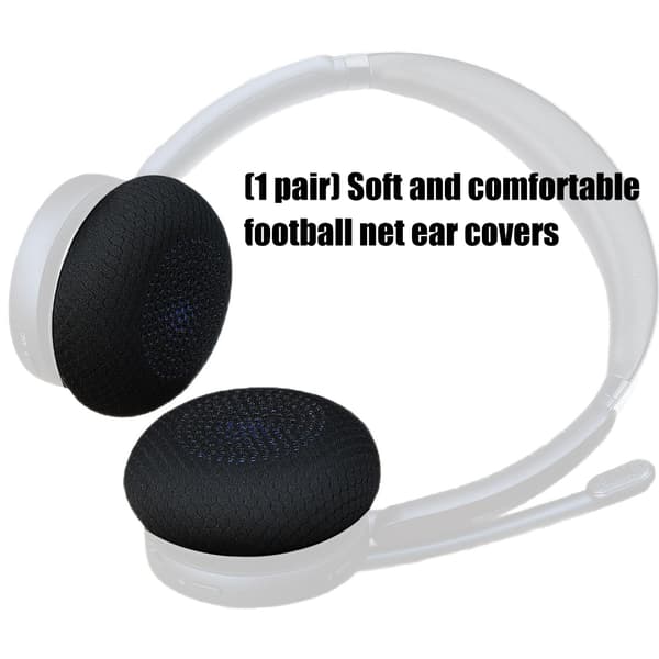 Elastiske ørepuder perfekte til PowerConf H700 H500 headsets, langvarig brug