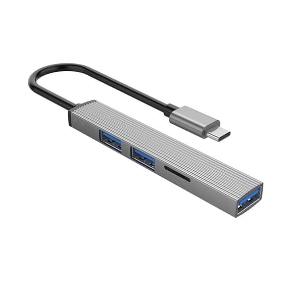 USB Typ C Hubbar Multifunktionell Adapter Kortläsare för Dataöverföring