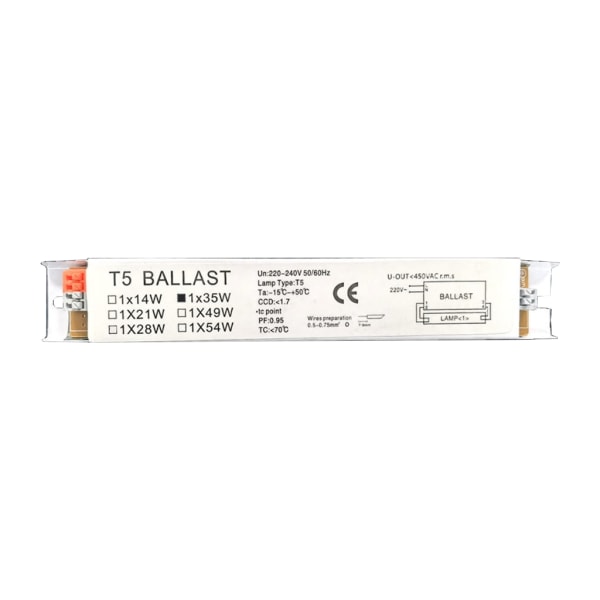 220-240V lysrör Elektronisk förkopplingsdon Lysrör Universal Lysrör Bredspänning Elektronisk 6