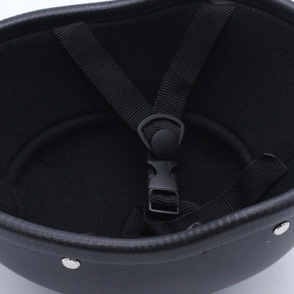 Nyhetshjelm Beanie Skull Cap Scooter Åpen Hjelm for Voksne Beanie Lue
