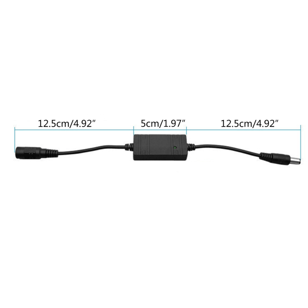 5V-24V 5,5x2,1mm WiFi Reset Rebooter 24 timmars automatisk omstartskabel för WiFi Bridge/för Cat/Router/Repeater Rebooter