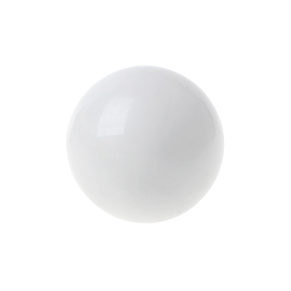 35 mm rund plätering toppkula för huvud för ZIPPY Joystick Arcade Rocker Ball för huvud för Pandora spelkonsol White