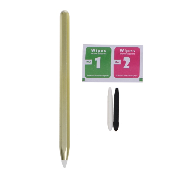 Universal 2 i 1 Stylus ritplatta pennor Kapacitiv skärmpenna för pekpenna för mobil Android-telefon för Smart Penci White