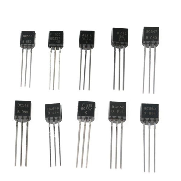 BC558 BC337 BC517 BC547 BC548 BC549 BC550 BC556 BC557 Transistor Sortiment Kit