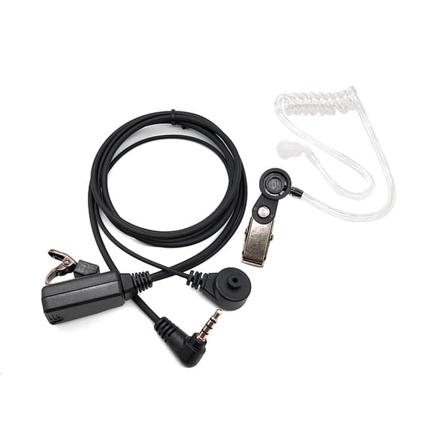 Headset Luftslange Ørepropp Headset PTT Ørepropp for 1s Talkies