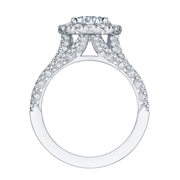 Silver Cubic Zirconia Förlovningsringar Lova Vigselringar för Kvinnor Romantisk Hang Finger Diamantring Dam Tjej null - 8