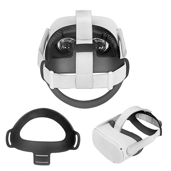 Pannbandskudde för Oculus Quest 2 VR Headsetrem Minska för huvudtryck, mjuk Bekväm för Head Cover Pad