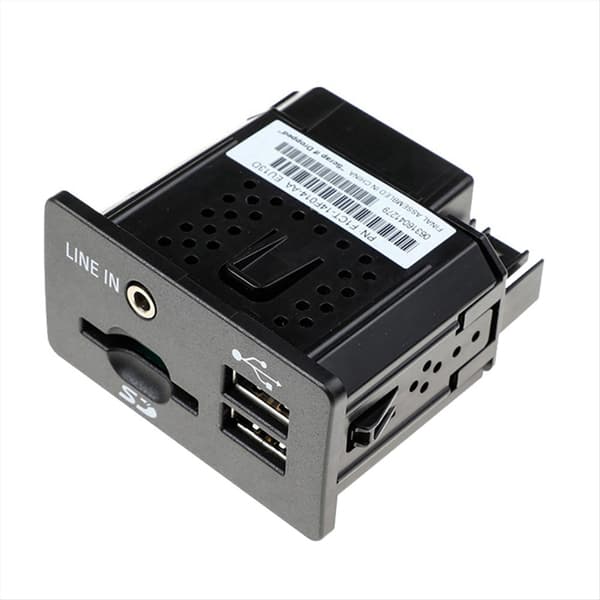 Afspiller USB-stik Auto Interface AUX USB-port med kortlæser