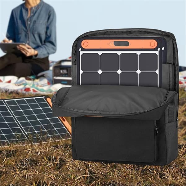 Solpanel Opbevaringstaske til SOLIX PS100 PS200 Til 2 Paneler Med Lommer & Håndtag