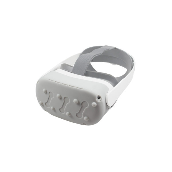 anti-scratch COVER för skydd av huden Silikon för case för Oculus Quest 2 för cap Skyddande Black