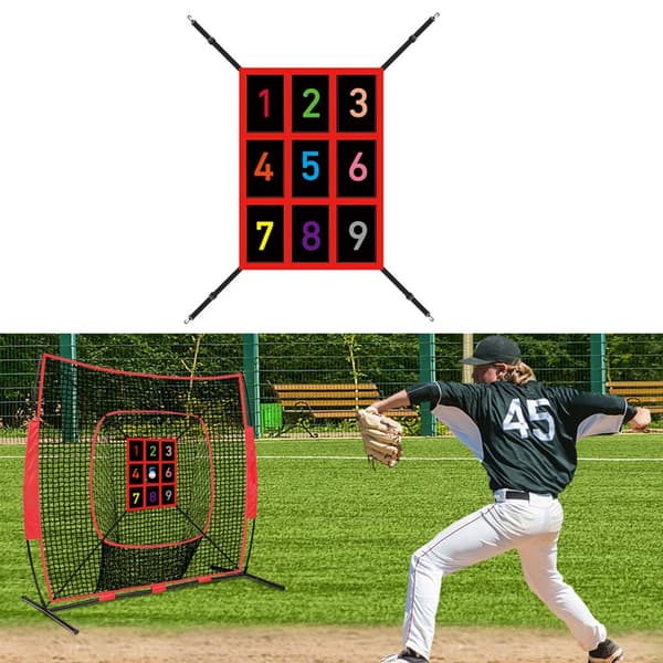 Baseball Træningsnet Baseball Strike Zone Net, Baseball Strike Zone Mål