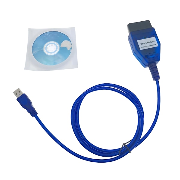 K DCAN USB-gränssnitt OBDII Diagnostikkabel