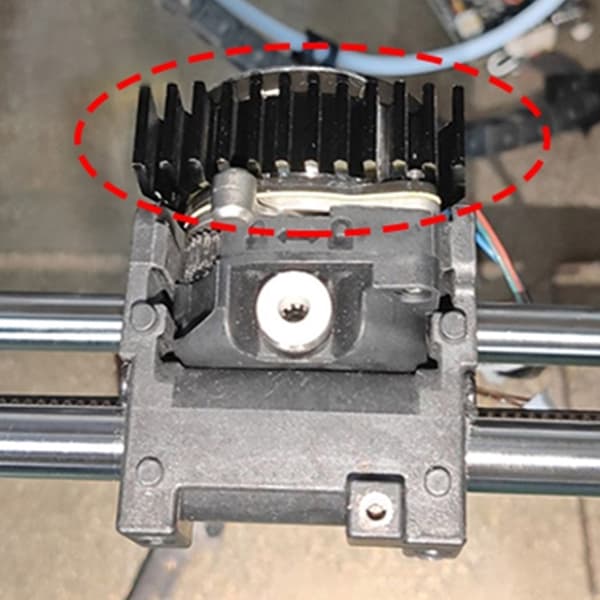 36MM Motor Køleplade Til K1 K1max K1C 3D Printer 36MM Stepper Motor Køleplade