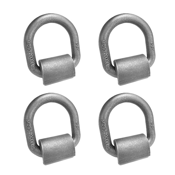 Påsvejs 1/2\" D-ring Ladvogn Trailer Surringsbeslag Lastankerpunkt