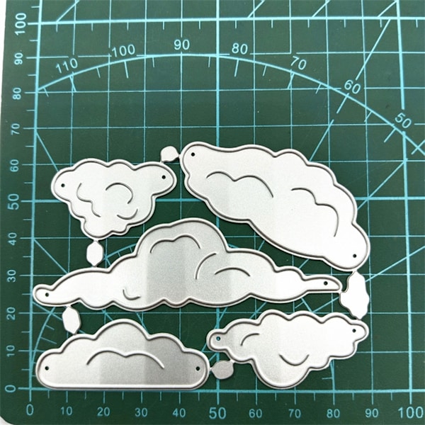 Moln Metall Skärning Dies Scrapbooking Stencil Die Cuts Kort Prägling DIY Fotoalbum Mall Form Hantverk 1