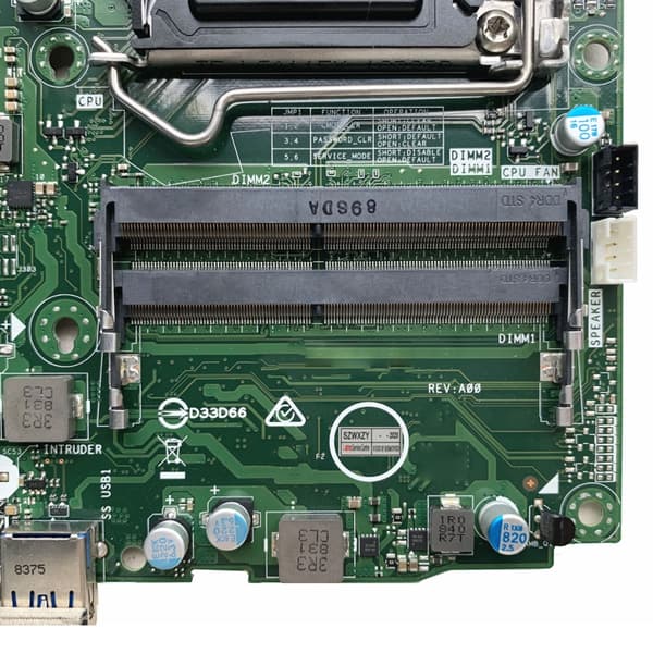 Moderkort för 3060 MFF Litet Moderkort för IPCFL LGA 1151 DDR4