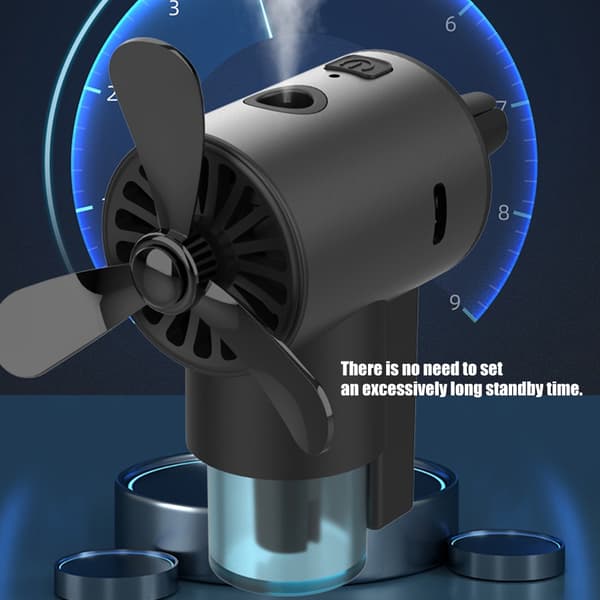 Innovativ Auto Luftspreder med Dobbel Luftsystem og Sikker Ventilmontering for Biler og Lastebiler Black