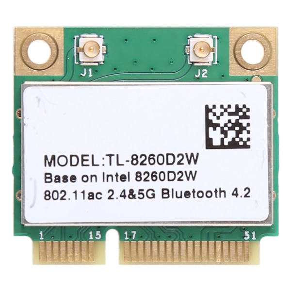 8260HMW AC Dual Band 2.4G+5G Mini PCIe Wlan Wifi Kort Bluetooth-kompatibel