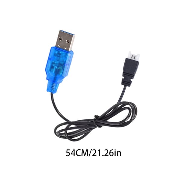 Högpresterande 3,7V MX2.0-2Pin Plug Batteriladdare för Flygplan