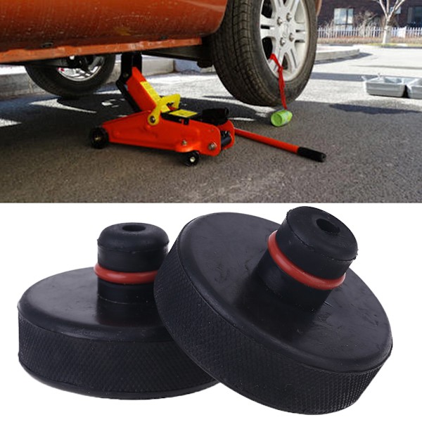 4 st Domkraftsstöd Pad Adapter Slitsad Skydd för