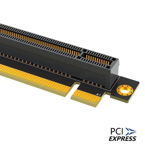 PCIE 16X 3.0 forlængerkort til 1U computerserver specielt chassis tilbehør
