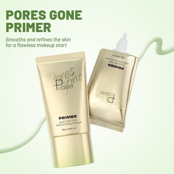 Åndbar Jelly Face Primer til Shine Control Hud Perfekt Makeup Vedhæftning