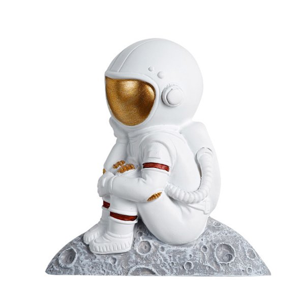 3D Söta Roliga Astronaut Ljusströmbrytare Vägg Kylskåpsdekaler Dekoration för Barn Sovrum Vardagsrum Badrum Hem Vägg DIY