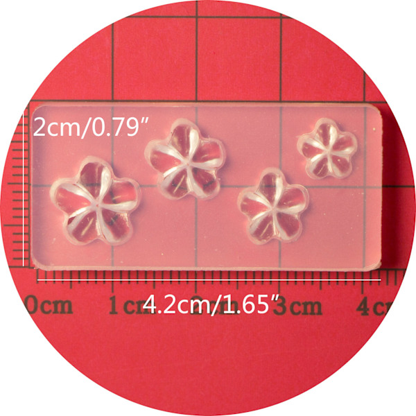 Nagelkonstform lämplig för DIY nagelkonstdekorationer nagelmallverktyg M129