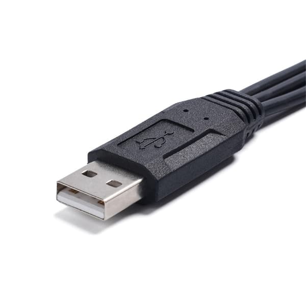 USB2.0 Han til tredobbelt hun splitterkabel med dataoverførsel til tablets PC