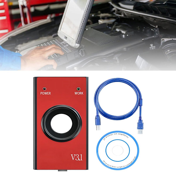 HITAG-2 Transponder Immo Fjärrkontroll Läs PINVIN Auto Nyckel Programmerare OBD2