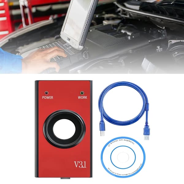 HITAG-2 Transponder Immo Fjernkontroll Les PINVIN Auto Nøkkelprogrammerer OBD2