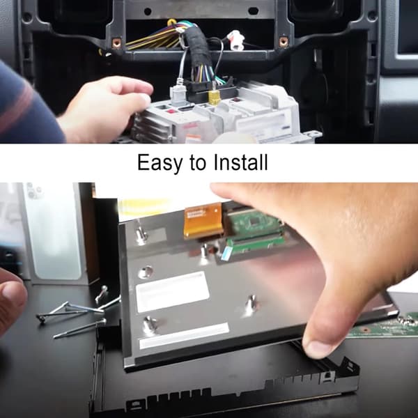 Avansert kjøretøyinformasjonsdisplay Dashboard Touch LCD for utvalgte modeller