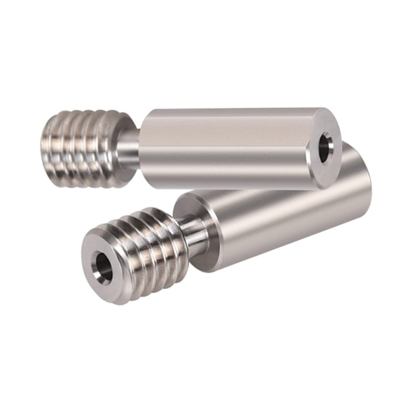 2 stk. H2 Heat Break Throat, fuldmetal, 303 rustfrit stål, Heatbreak-rør, termisk cylinder, føderør, 3D-printerdele