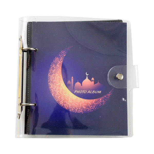 6 tums 50 fickor fotoalbum Moon Loose Leaf Bildförvaring Scrapbooking för C null - C