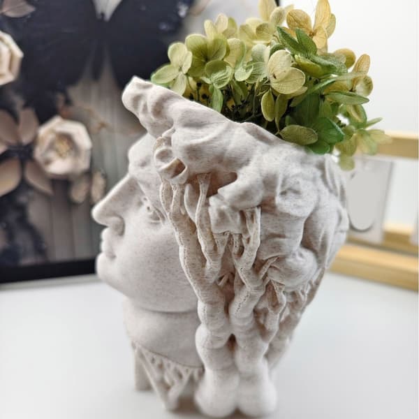 Blomsterpotteform Silikonform for sukkulentplanter Skrivebordsornament