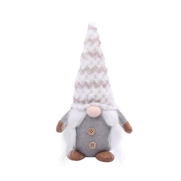 Jultomte Plyschdekorationer Handgjorda svenska Tomte Gnomes Plysch Skandinavisk Tomtetomte Plysch Jultomte Gnome null - Female