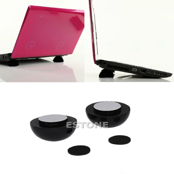 Laptopställ Bärbar kyldyna för MacBook Laptop Cool Ball Värmeavledning Skidproof Pad Cooler Stand 1