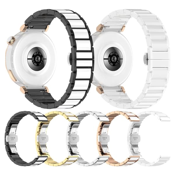 Multifunktionelle urremme i rustfrit stål unisex til Watch X2 Mini Watch White
