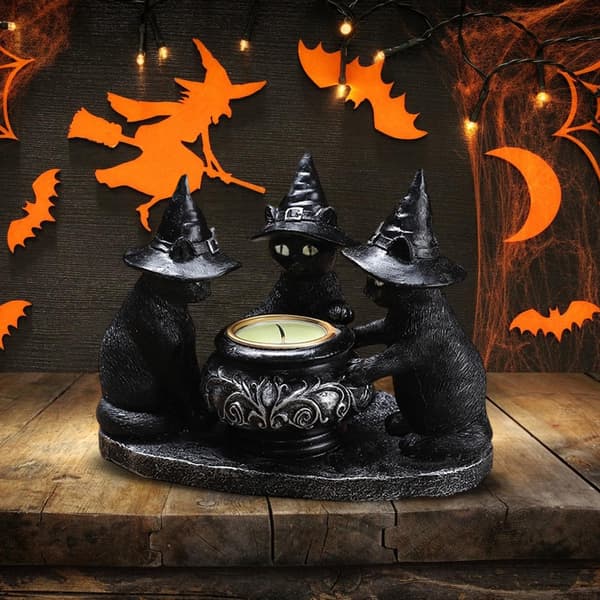 Halloween Lysestakeholder Halloween Dekor Lysestaker Midtstykke