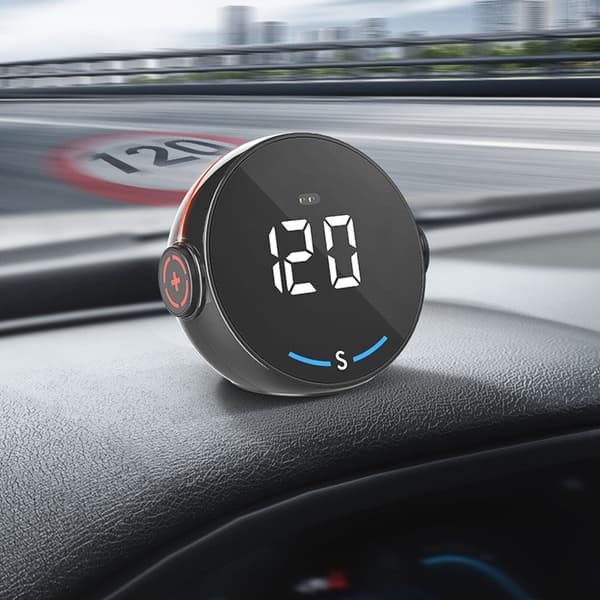 Bil HUD Head-Up Display Speedometer Hastighedsadvarsel Højdeinstrument