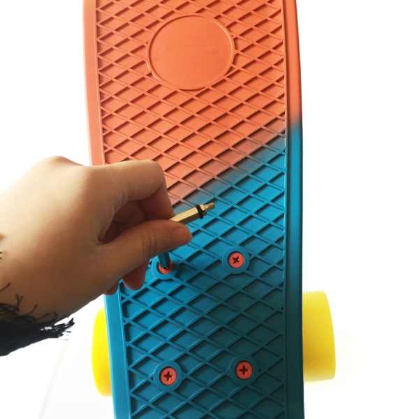 Bärbart allt-i-ett T-skiftnyckel Skridskoverktyg med skruvar Bultar Reparationsverktyg för skateboard Multifunktionsskateboardverktyg 5